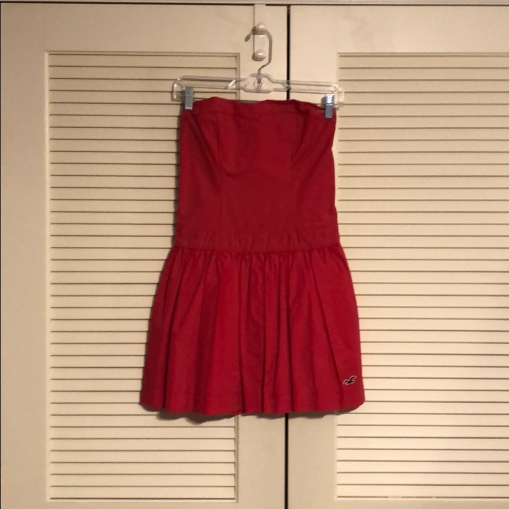 Pink Holister Strapless